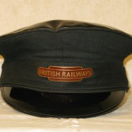 帽子　鉄道運転手